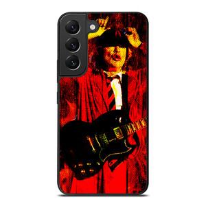 ACDC ANGUS YOUNG ROCK BAND Samsung Galaxy S22 Plus Case Cover