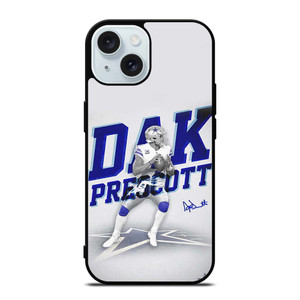 DAK PRESCOTT DALLAS COWBOYS 2 iPhone 15 Case Cover DAK PRESCOTT DALLAS COWBOYS 2 iPhone 15 Case Cover