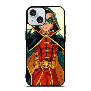 DAMIAN WAYNE BATMAN COMICS 2 iPhone 15 Case Cover
