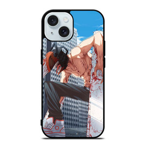 DENJI CHAINSAW MAN MANGA iPhone 15 Case Cover