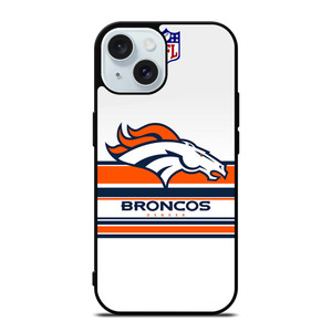 DENVER BRONCOS STRIPE LOGO iPhone 15 Case Cover
