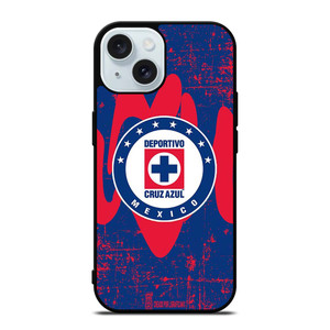 DEPORTIVO CRUZ AZUL FOOTBALL CLUB iPhone 15 Case Cover DEPORTIVO CRUZ AZUL FOOTBALL CLUB iPhone 15 Case Cover