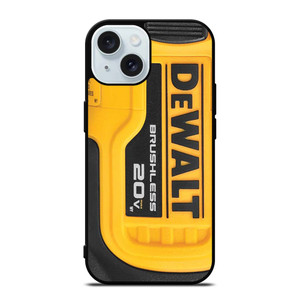 DEWALT BRUSHLESS 20V iPhone 15 Case Cover