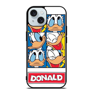 DONALD DUCK FACE DISNEY iPhone 15 Case Cover DONALD DUCK FACE DISNEY iPhone 15 Case Cover