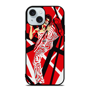 EDDIE VAN HALEN GUITAR ART 2 iPhone 15 Case Cover