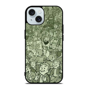 FALLOUT VAULT BOY ALL CHARACTER  iPhone 15 Case Cover