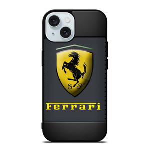 FERRARI LOGO  iPhone 15 Case Cover