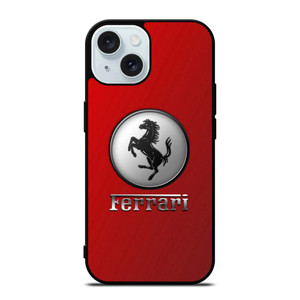 FERRARI SUPER CAR BUTTON iPhone 15 Case Cover