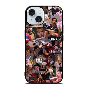 FRIENDS TV SHOW COLLAGE 2 iPhone 15 Case Cover