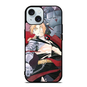 FULLMETAL ALCHEMIST EDWARD AND ALPHONSE ELRIC iPhone 15 Case Cover