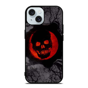 GEARS OF WAR SKULL GLOW iPhone 15 Case Cover