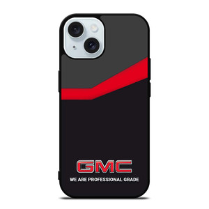 GMC CAR LOGO TAGLINE iPhone 15 Case Cover GMC CAR LOGO TAGLINE iPhone 15 Case Cover