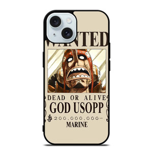 GOD USOPP ONE PIECE ANIME iPhone 15 Case Cover