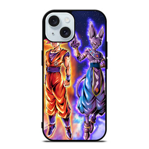 GOKU VS BEERUS DRAGON BALL iPhone 15 Case Cover