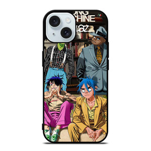 GORILLAZ BAND CARTOON iPhone 15 Case Cover
