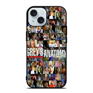 GREY'S ANATOMY COLLAGE iPhone 15 Case Cover