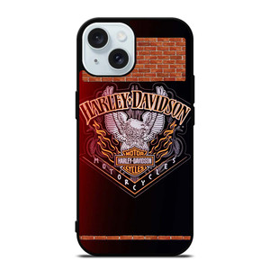 HARLEY DAVIDSON EAGLE BADGE iPhone 15 Case Cover