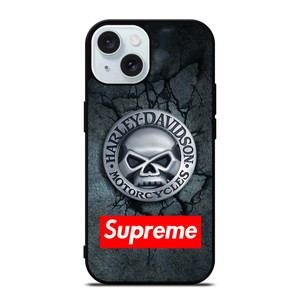 HARLEY DAVIDSON SUPREME iPhone 15 Case Cover HARLEY DAVIDSON SUPREME iPhone 15 Case Cover