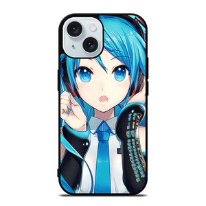 HATSUNE MIKU CUTE FACE iPhone 15 Case Cover