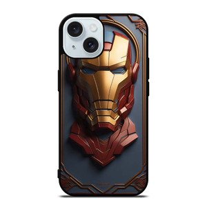 HERO IRON MAN CRAFT FACE iPhone 15 Case Cover