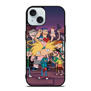 HEY ARNOLD CARTOON iPhone 15 Case Cover
