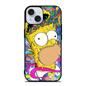 HOMER THE SIMPSONS ART iPhone 15 Case Cover