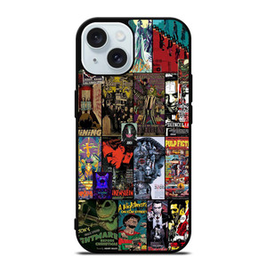 HORROR MOVIE COLLAGE iPhone 15 Case Cover