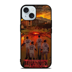HOUSTON ASTROS STRANGER THINK iPhone 15 Case Cover