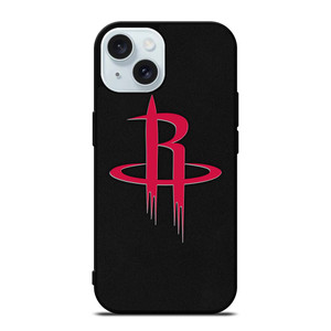 HOUSTON ROCKETS SUEDE LOGO iPhone 15 Case Cover