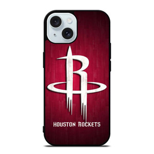 HOUSTON ROCKETS WOODEN LOGO 2 iPhone 15 Case Cover