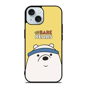 ICE BEAR WE BARE BEARS CARTOON 3 iPhone 15 Case Cover