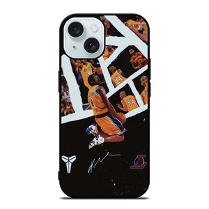IN MEMORIAM KOBE BRYANT LAKERS iPhone 15 Case Cover IN MEMORIAM KOBE BRYANT LAKERS iPhone 15 Case Cover