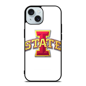 IOWA STATE CYCLONES WHITE iPhone 15 Case Cover
