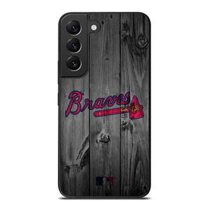 ATLANTA BRAVES BASEBALL MLB WOOD LOGO Samsung Galaxy S22 Plus Case Cover ATLANTA BRAVES BASEBALL MLB WOOD LOGO Samsung Galaxy S22 Plus Case Cover