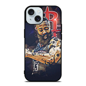 JAMES HARDEN HOUSTON ROCKET ART iPhone 15 Case Cover