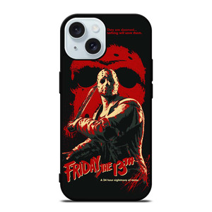 JASON FRIDAY THE 13TH POSTER iPhone 15 Case Cover