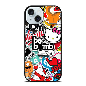 JDM STICKER BOMB  iPhone 15 Case Cover