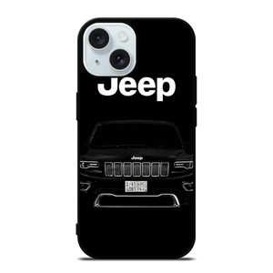 JEEP BLACK CAR iPhone 15 Case Cover