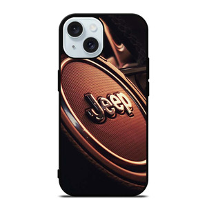 JEEP STEERING WHEEL LOGO iPhone 15 Case Cover