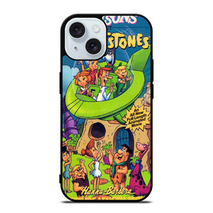 JETSONS MEET FLINTSTONES CARTOON 2 iPhone 15 Case Cover