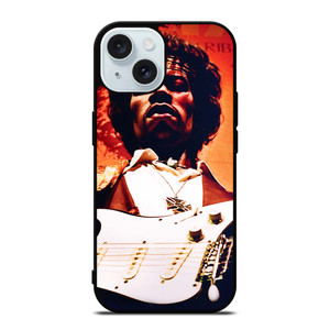 JIMI HENDRIX GUITARIST iPhone 15 Case Cover JIMI HENDRIX GUITARIST iPhone 15 Case Cover