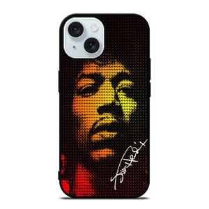 JIMI HENDRIX SIGNATURE iPhone 15 Case Cover JIMI HENDRIX SIGNATURE iPhone 15 Case Cover