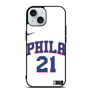 JOEL EMBIID PHILADELPHIA SIXERS KIT iPhone 15 Case Cover