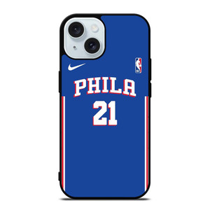 JOEL EMBIID PHILADELPHIA SIXERS NBA iPhone 15 Case Cover