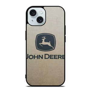 JOHN DEERE METAL LOGO iPhone 15 Case Cover JOHN DEERE METAL LOGO iPhone 15 Case Cover
