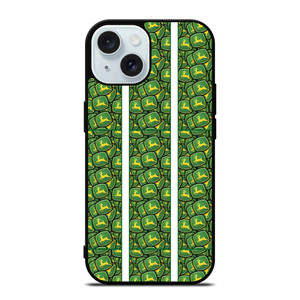 JOHN DEERE WALL COLLAGE GREEN iPhone 15 Case Cover JOHN DEERE WALL COLLAGE GREEN iPhone 15 Case Cover