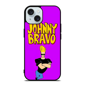 JOHNNY BRAVO CARTOON iPhone 15 Case Cover JOHNNY BRAVO CARTOON iPhone 15 Case Cover