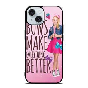 JOJO SIWA BOWS MAKE EVERYTHING BETTER iPhone 15 Case Cover