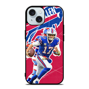 JOSH ALLEN BUFFALO BILLS FOOTBALL iPhone 15 Case Cover