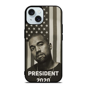 KANYE WEST 2020 USA PRESIDENT iPhone 15 Case Cover